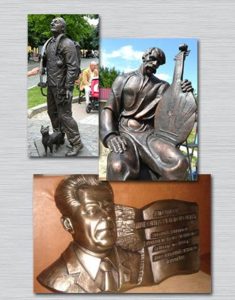 Бронзовые памятники