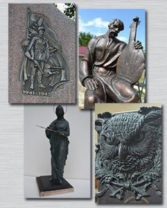 Памятники из бронзы
