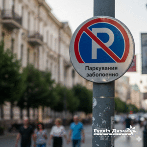 Паркувальні таблички та знаки для паркування в Києві: як навести порядок на стоянці