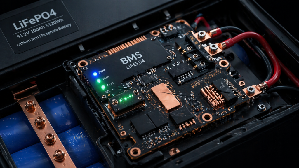 Система управления батареей BMS для рекламных конструкций